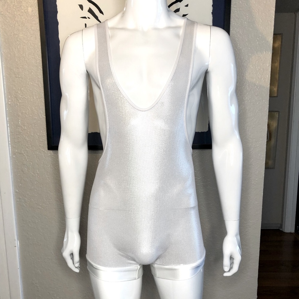 Mens wrestling singlet.